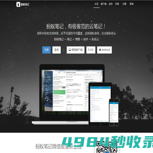 Leanote 蚂蚁笔记，有极客范的云笔记！
